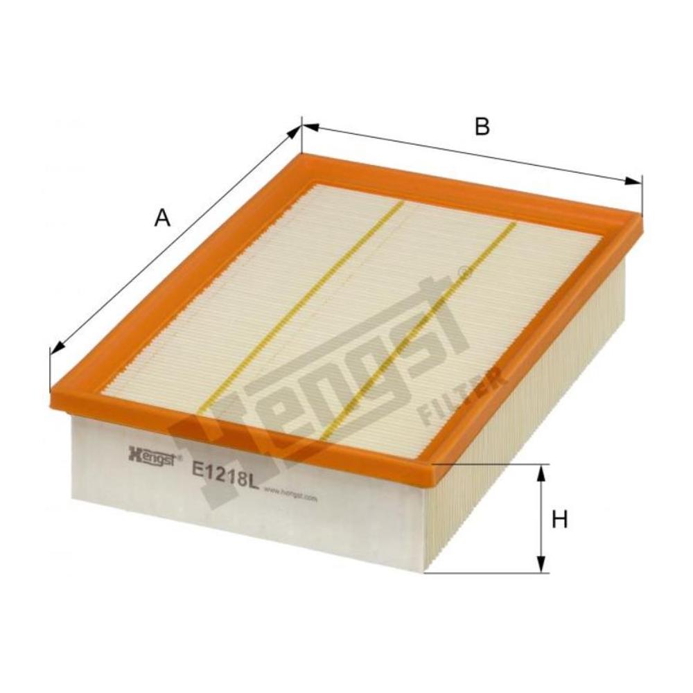 Filtro de Ar do Motor - Hengst - E1218L - (1)