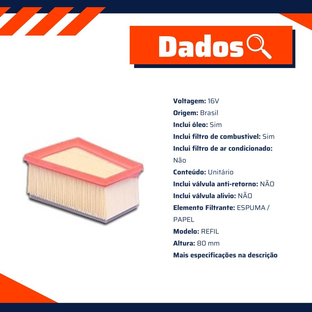 Kit Filtros de Ar do Motor, Óleo, Cabine e Combustível - Tecfil - ACP559 / ART5051 / GI50/7 / PSL166 - (3)