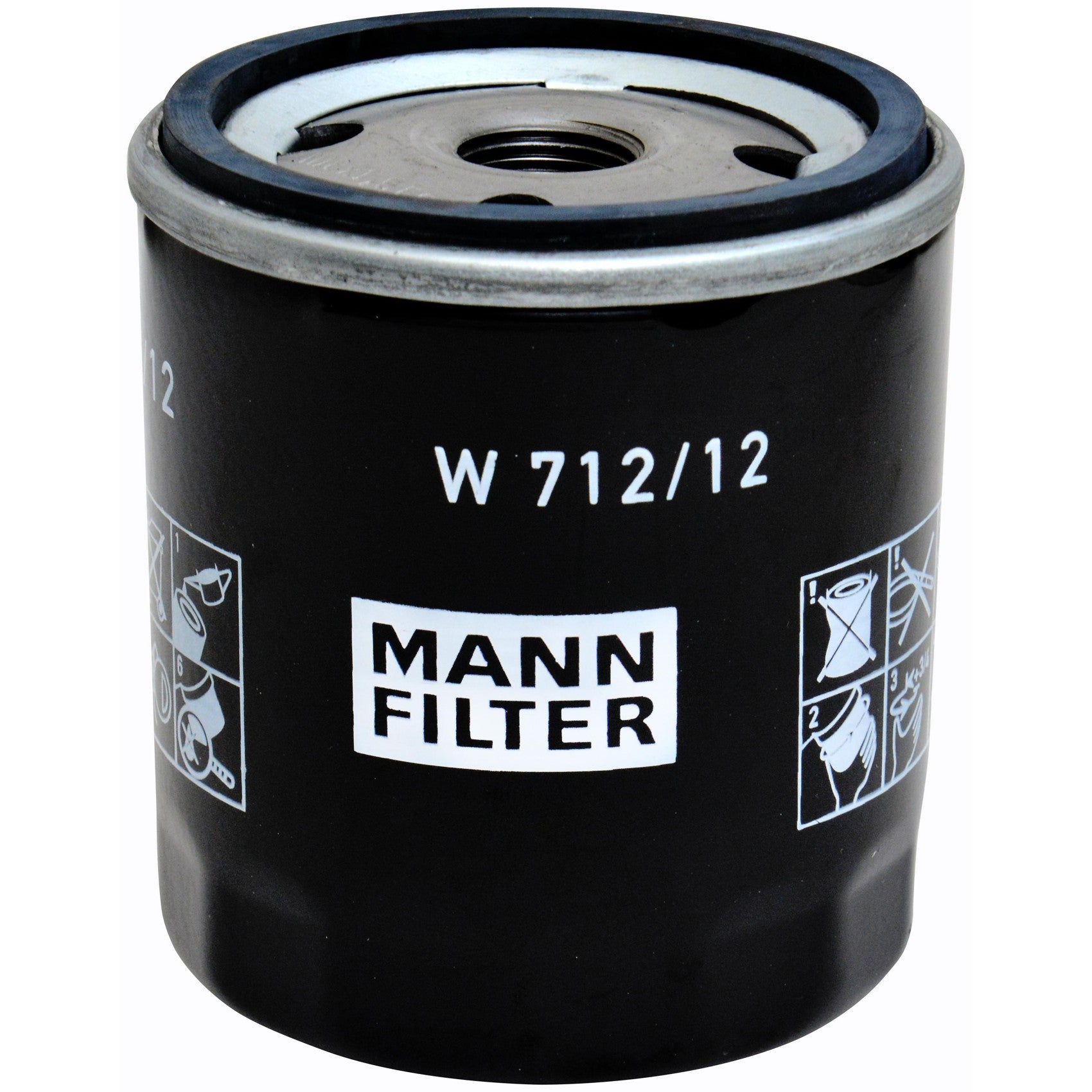 Filtro Blindado de Óleo - Mann-Filter - W712/12 - (1)