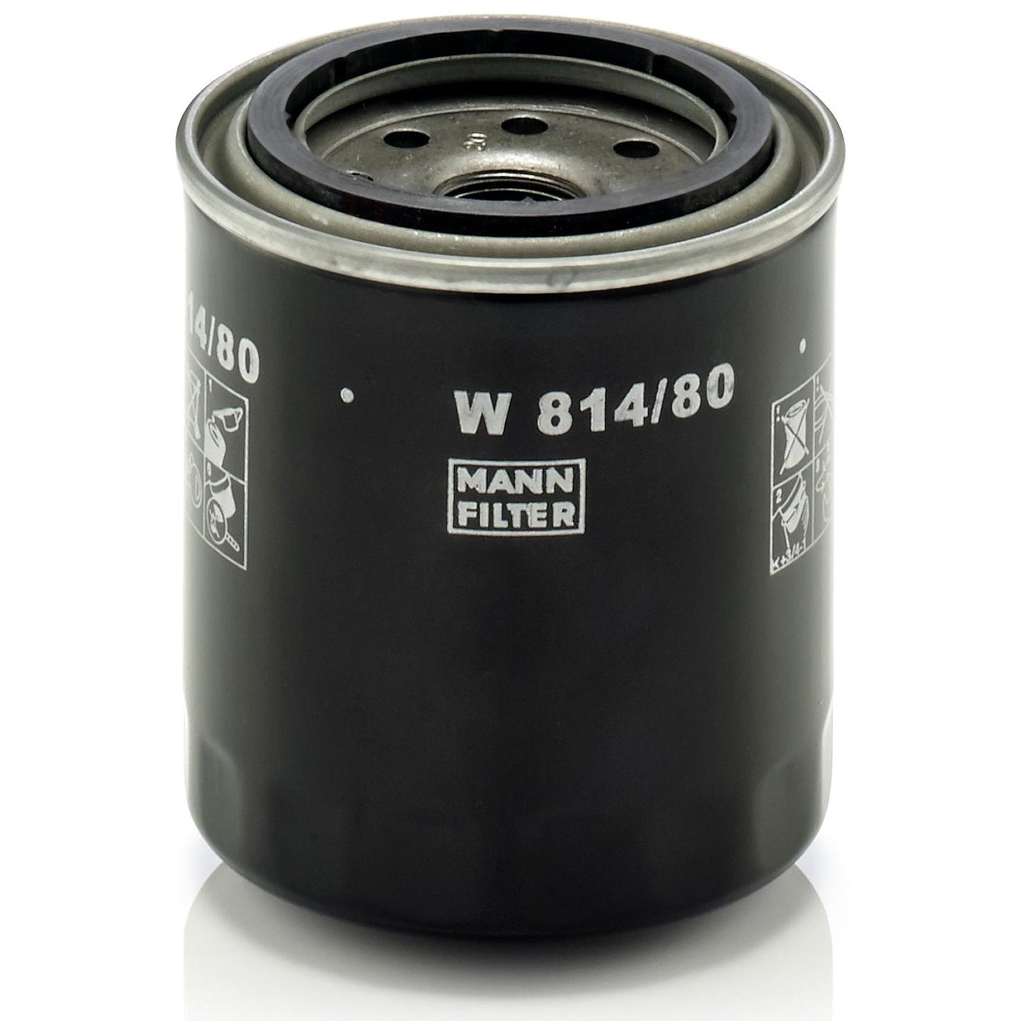 Filtro Blindado de Óleo - Mann-Filter - W814/80 - (1)