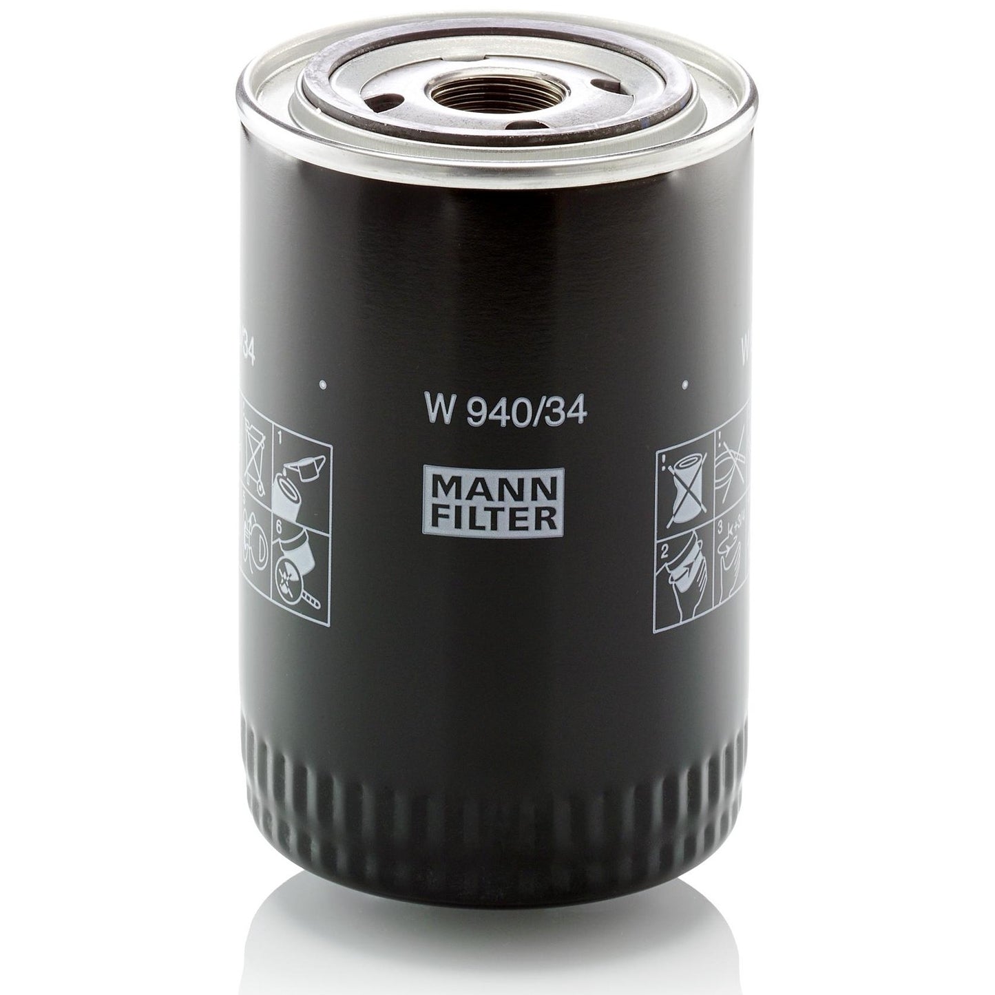 Filtro Blindado de Óleo - Mann-Filter - W940/34 - (1)
