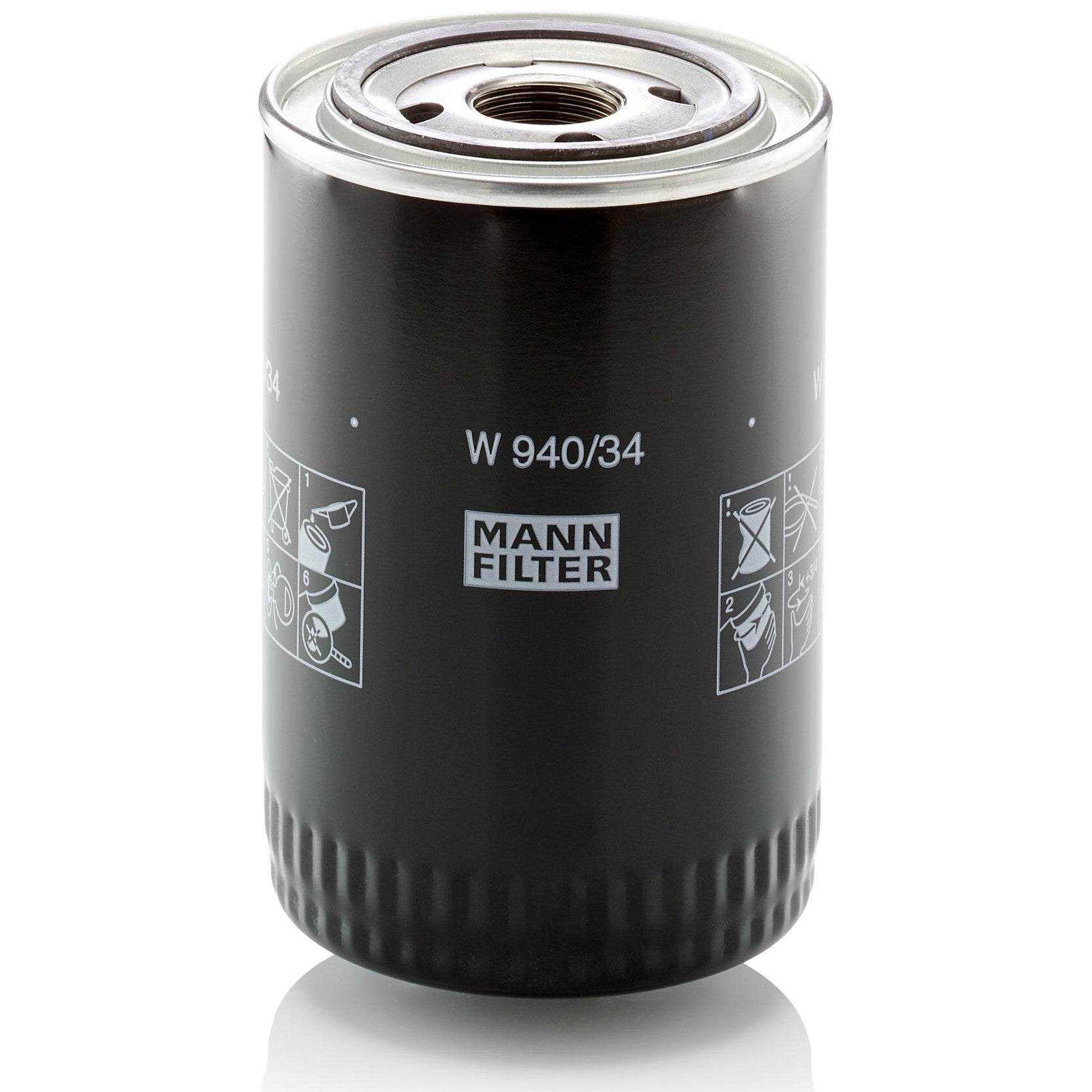 Filtro Blindado de Óleo - Mann-Filter - W940/34 - (1)