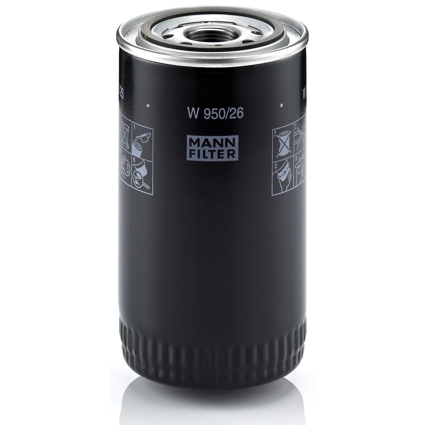 Filtro Blindado de Óleo - Mann-Filter - W950/26 - (1)