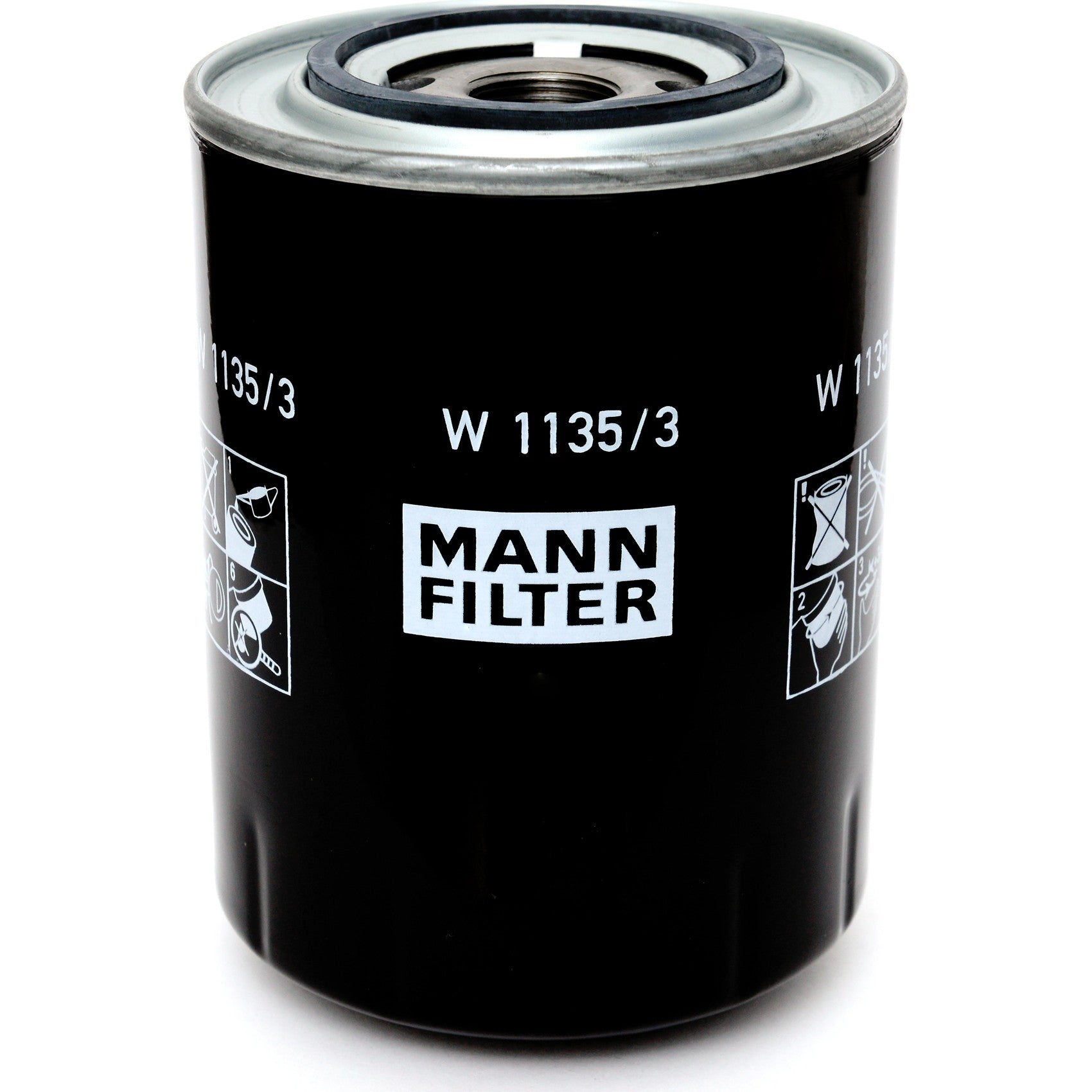 Filtro Blindado de Óleo - Mann-Filter - W1135/3 - (1)