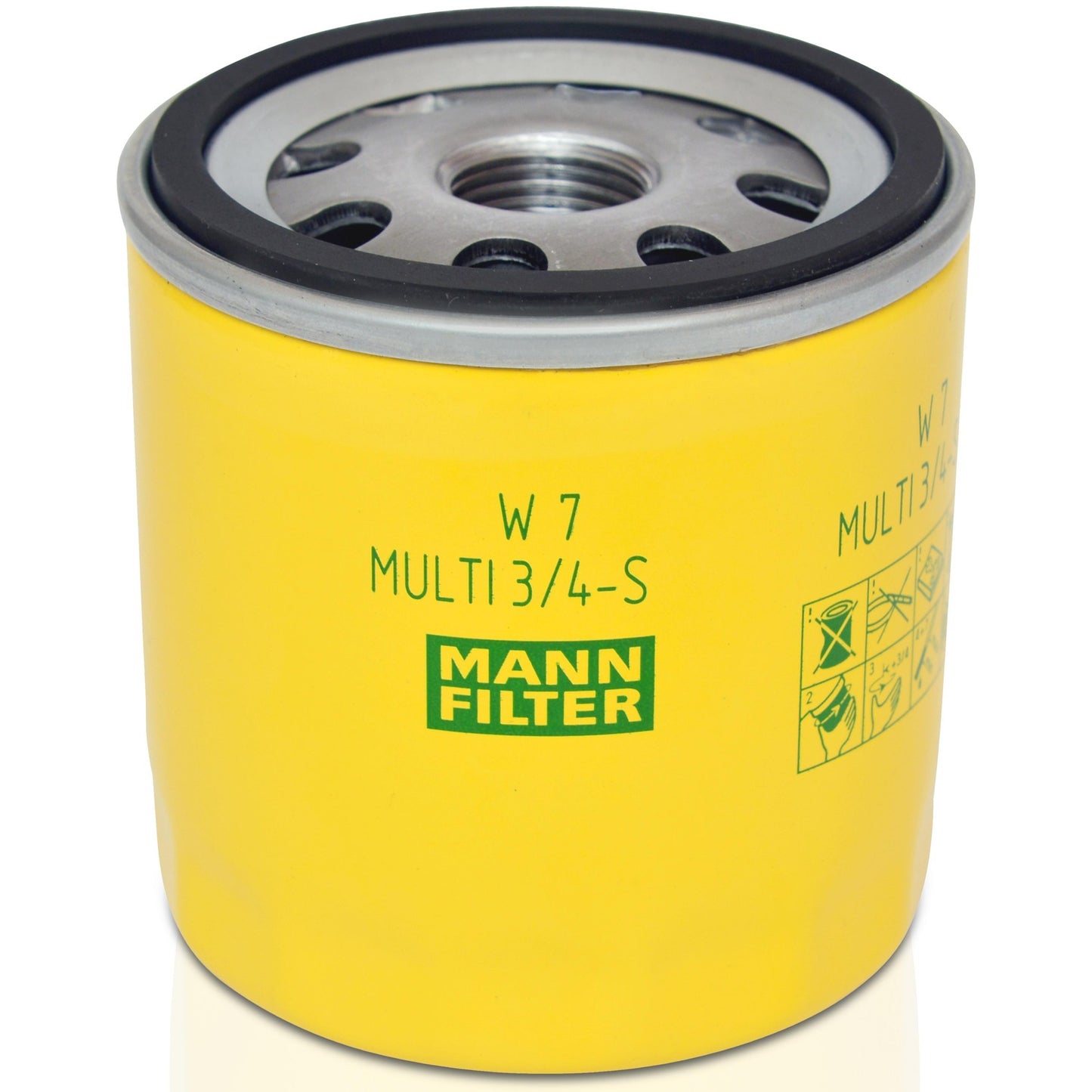 Filtro Blindado de Óleo - Mann-Filter - W7MULTI3/4-S - (1)