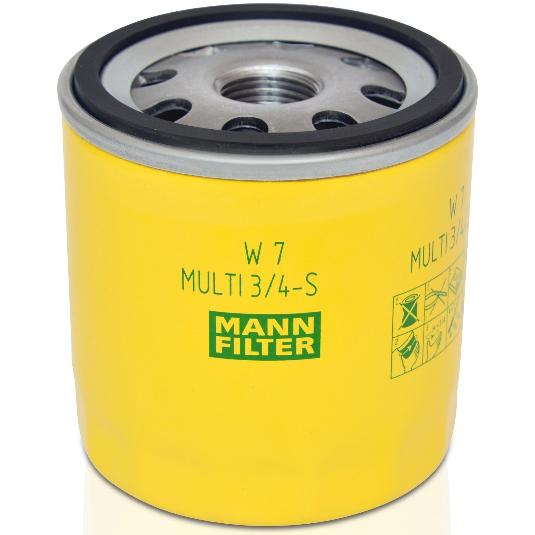 Filtro Blindado de Óleo - Mann-Filter - W7MULTI3/4-S - (1)