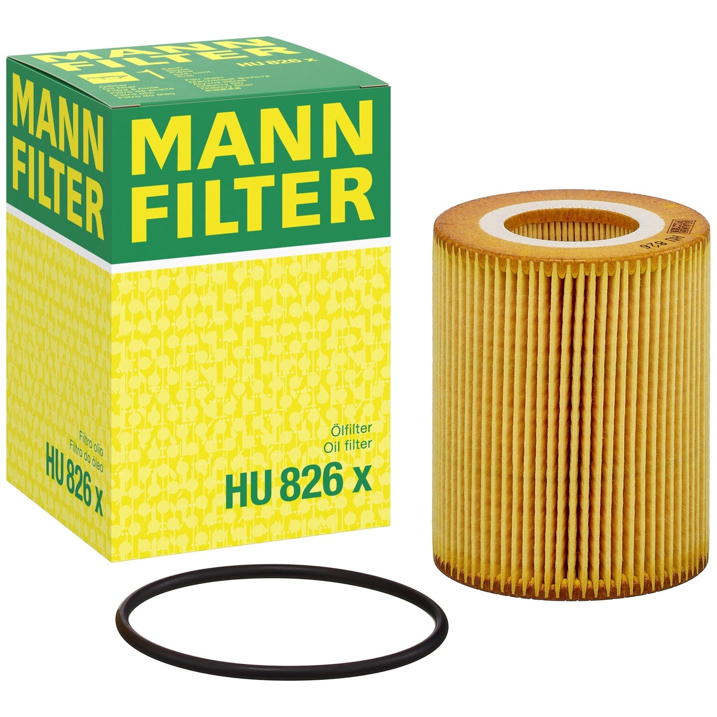 Filtro de Óleo - Mann-Filter - HU826X - (1)
