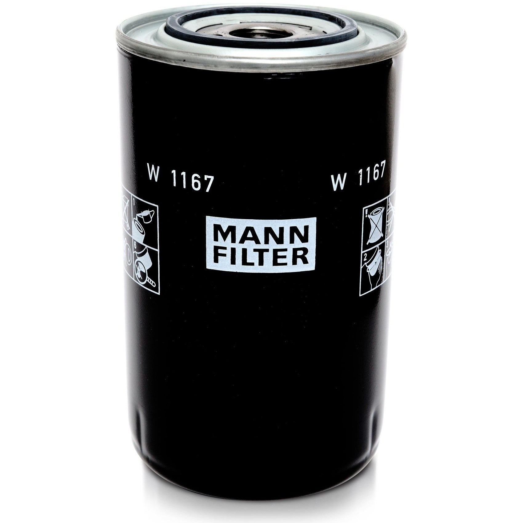 Filtro Blindado de Óleo - Mann-Filter - W1167 - (1)