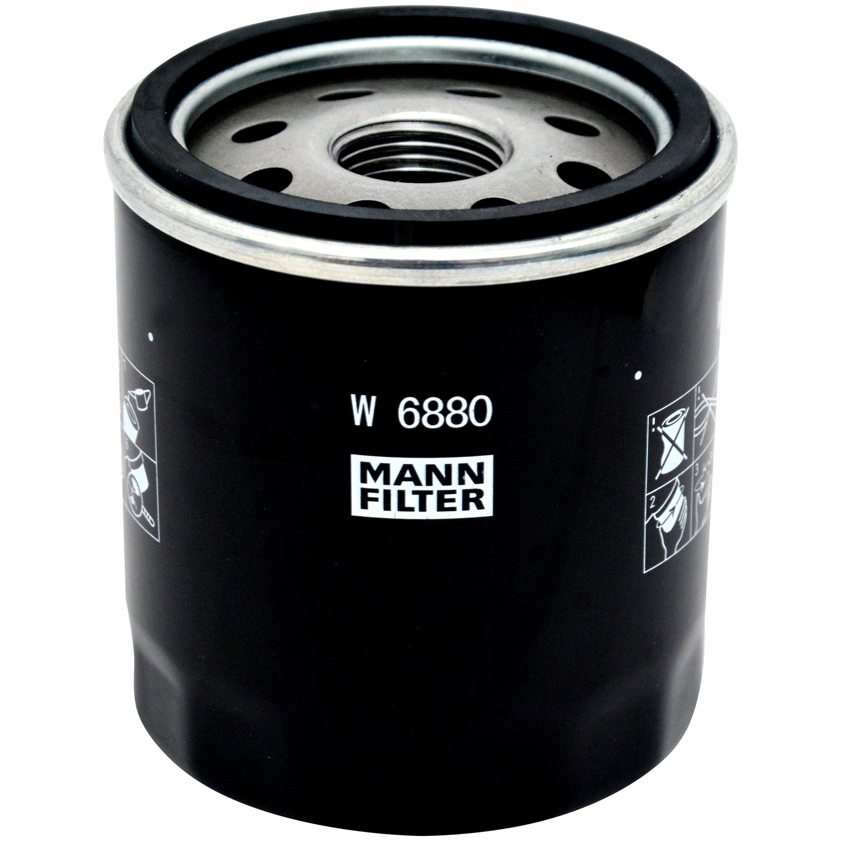Filtro Blindado de Óleo - Mann-Filter - W6880 - (1)