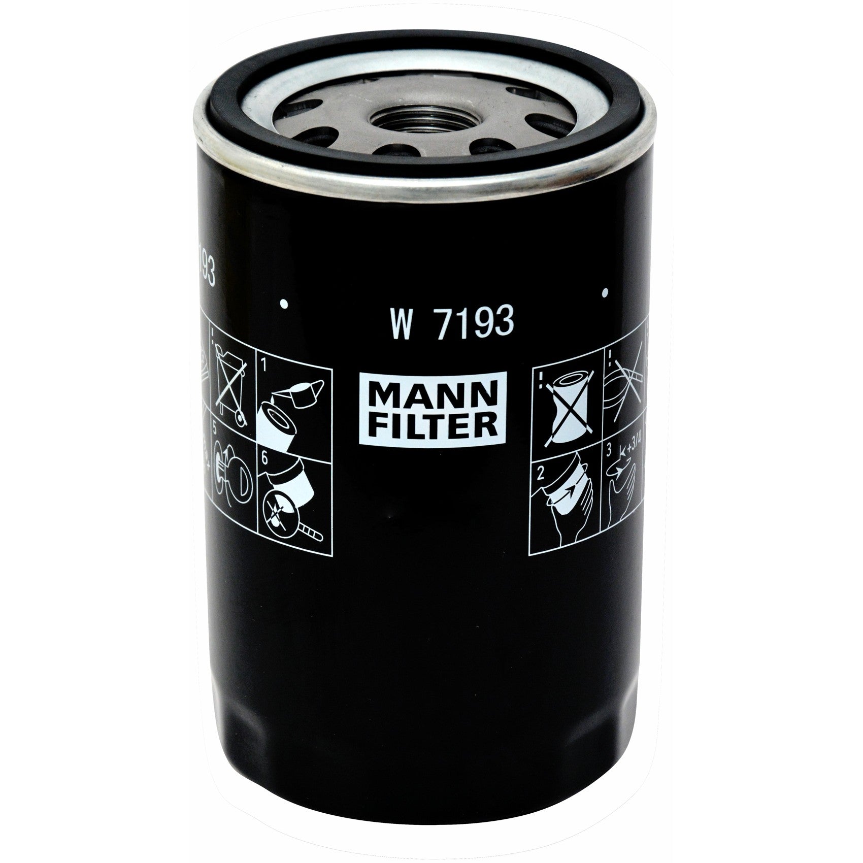 Filtro Blindado de Óleo - Mann-Filter - W7193 - (1)