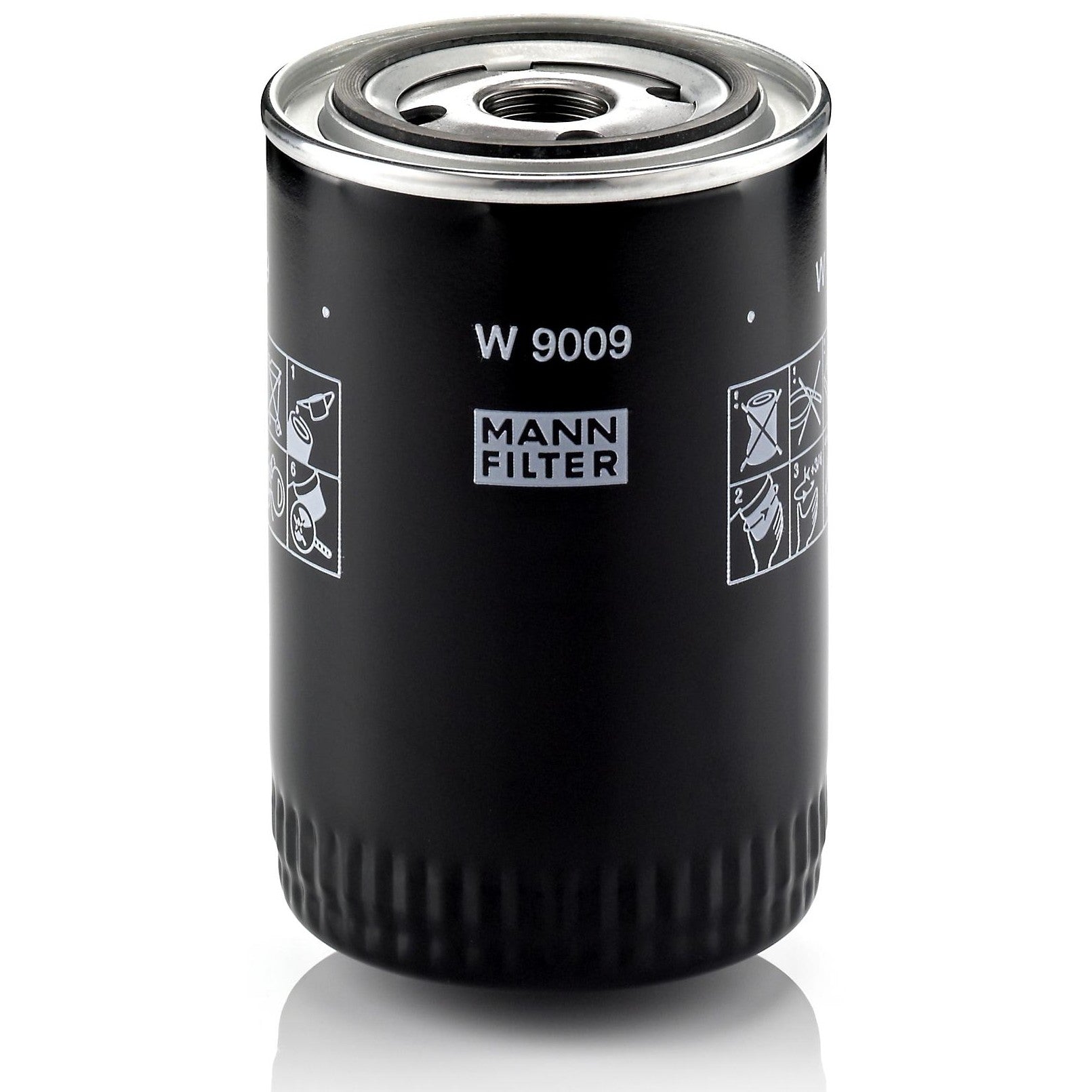 Filtro Blindado de Óleo - Mann-Filter - W9009 - (1)