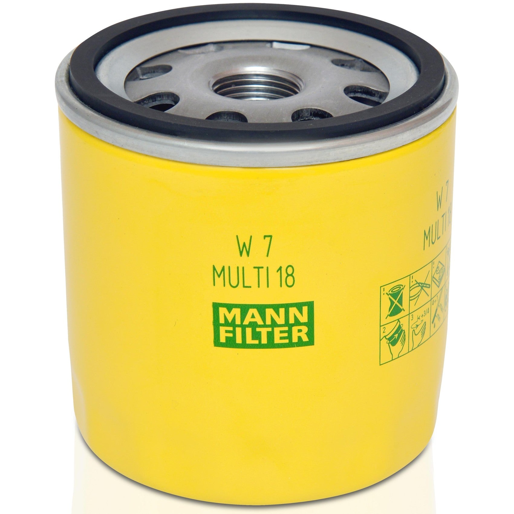 Filtro Blindado de Óleo - Mann-Filter - W7MULTI18 - (1)