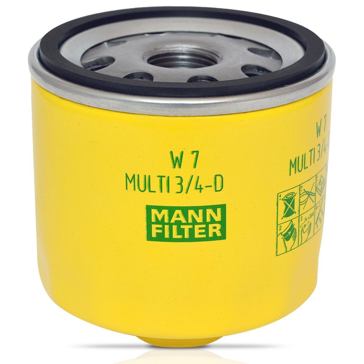 Filtro Blindado de Óleo - Mann-Filter - W7MULTI3/4-D - (1)