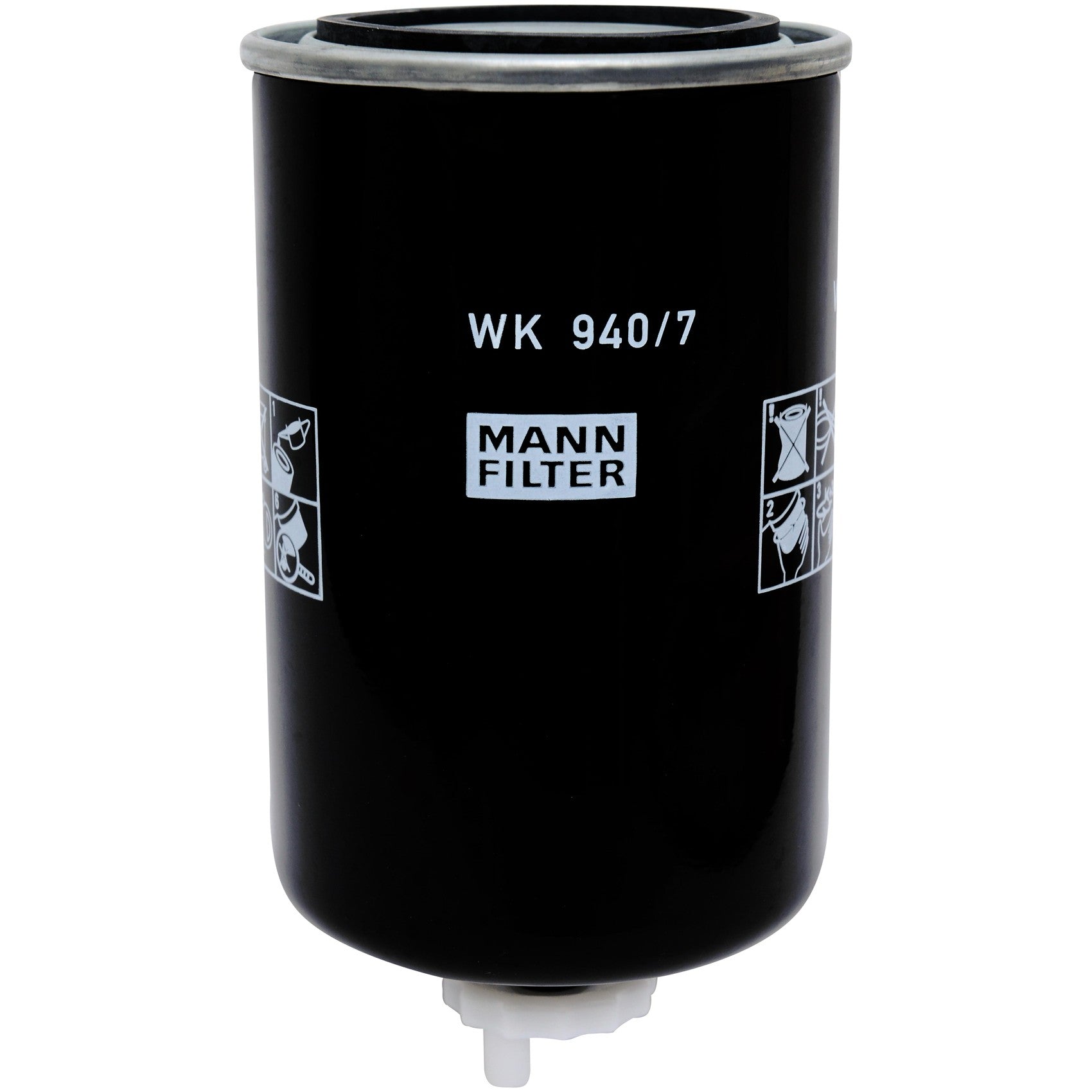 Filtro Blindado de Combustível Separador de Água - Mann-Filter - WK940/7 - (1)
