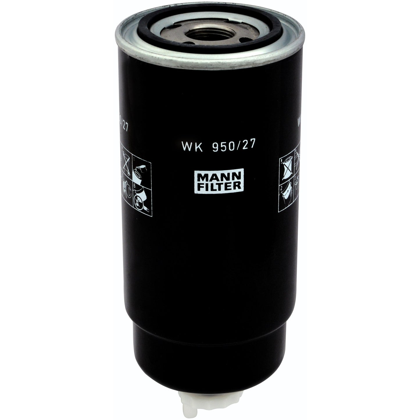 Filtro Blindado de Combustível Separador de Água - Mann-Filter - WK950/27x - (1)
