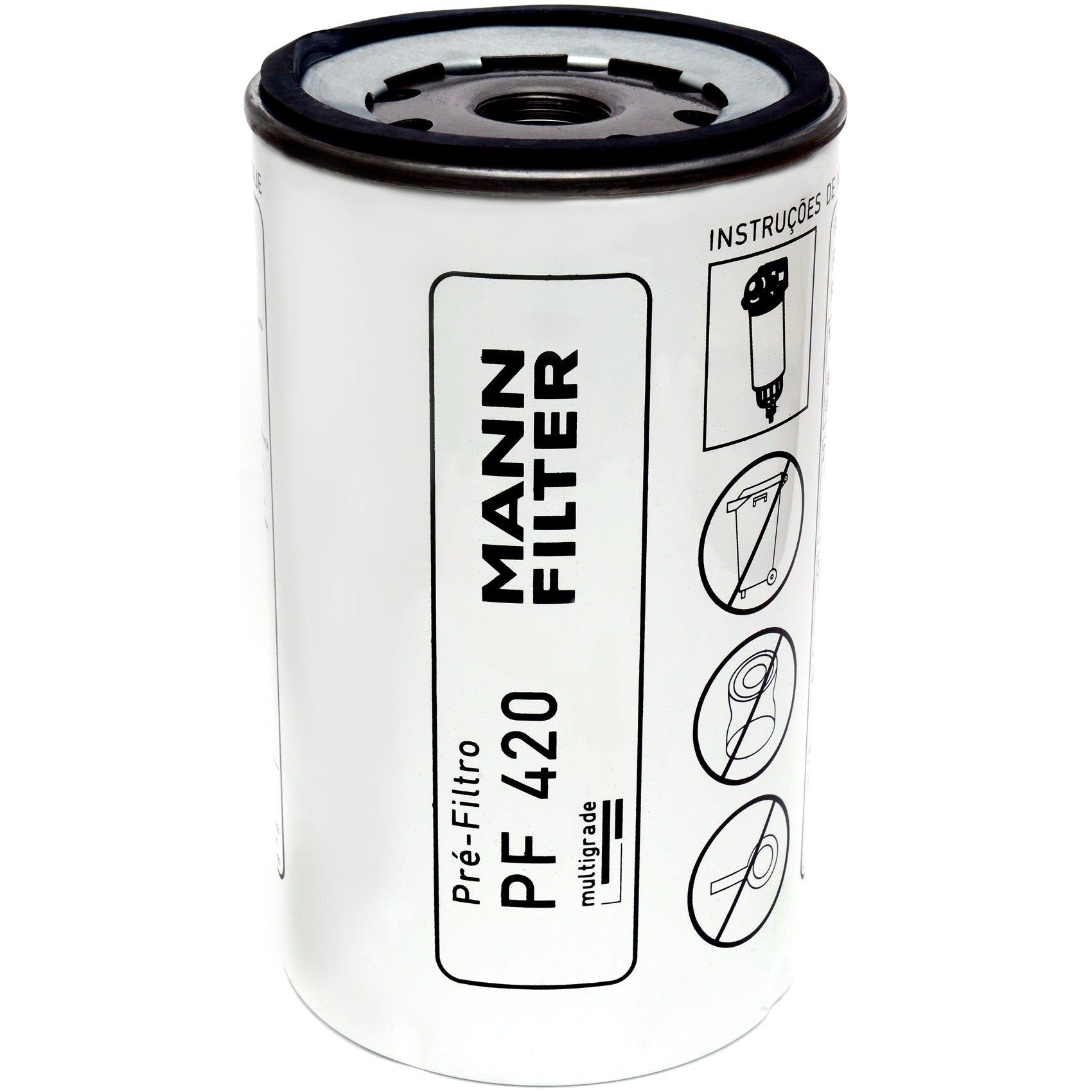 Filtro Blindado de Combustível Separador de Água - Mann-Filter - PF420 - (1)