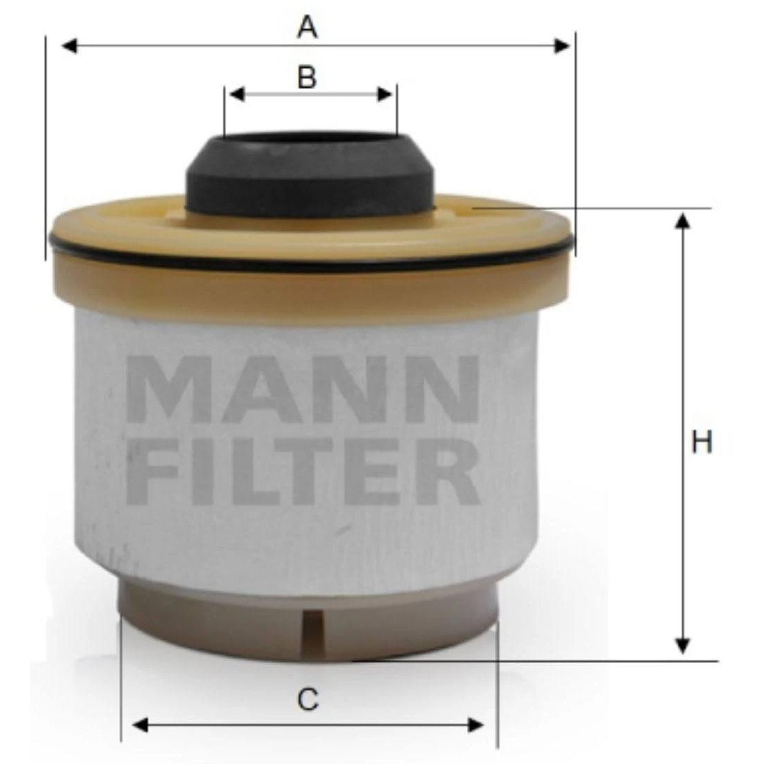 Filtro de Combustível - Mann-Filter - PU835x - (4)