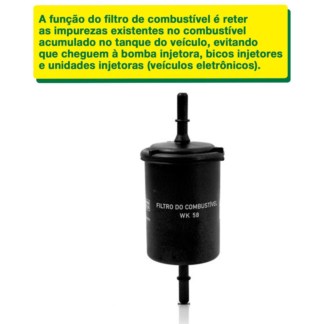 Filtro Blindado de Combustível - Mann-Filter - WK58 - (2)