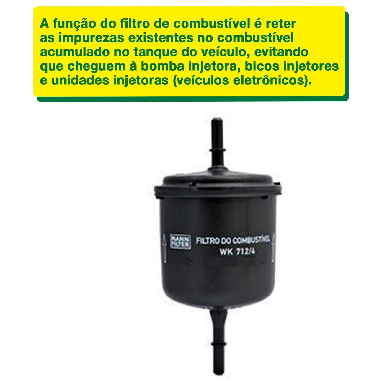 Filtro Blindado de Combustível - Mann-Filter - WK712/4 - (2)