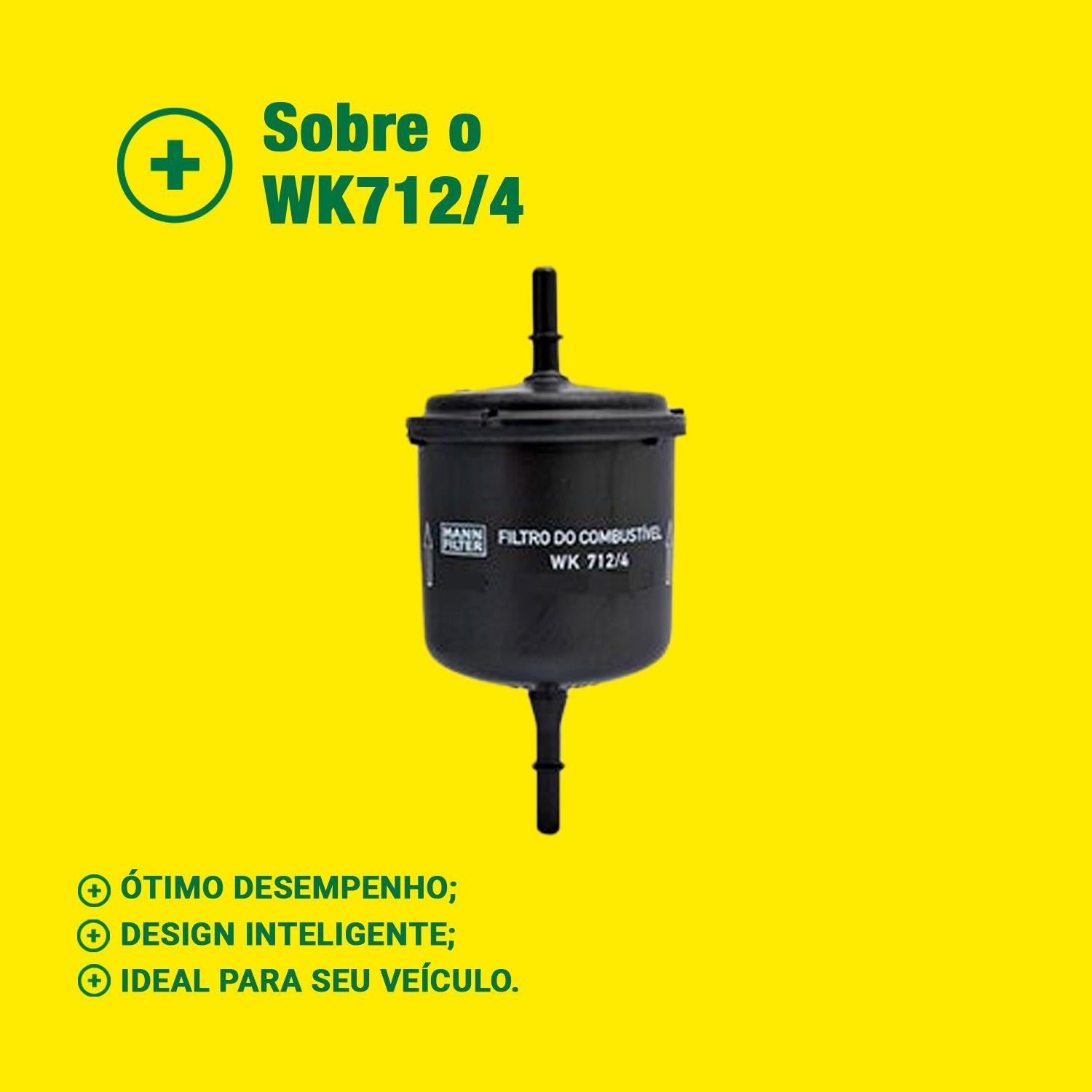 Filtro Blindado de Combustível - Mann-Filter - WK712/4 - (3)