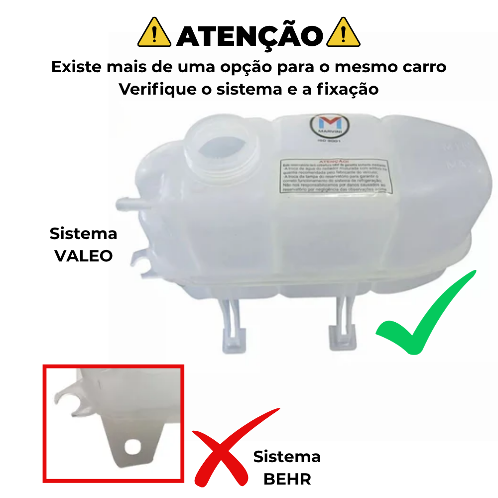 Reservatório de Expansão do Motor - Marvini - M-516 - (2)