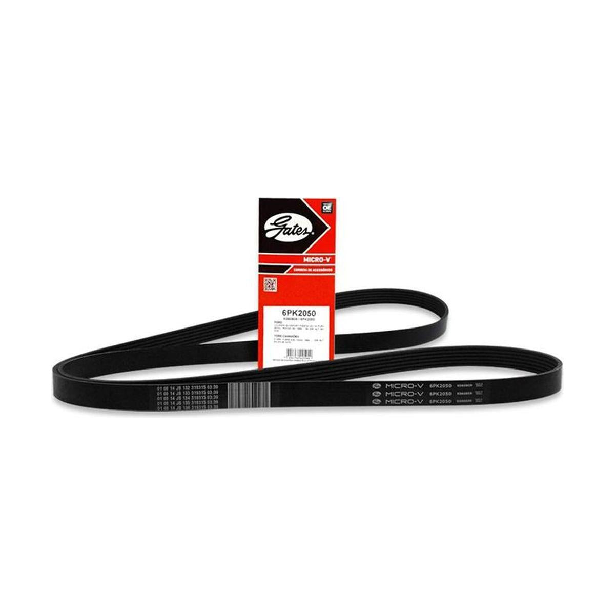 Correia de Acessórios Micro V 6 Aletas 2050 mm - GATES - 6PK2050 - (3)