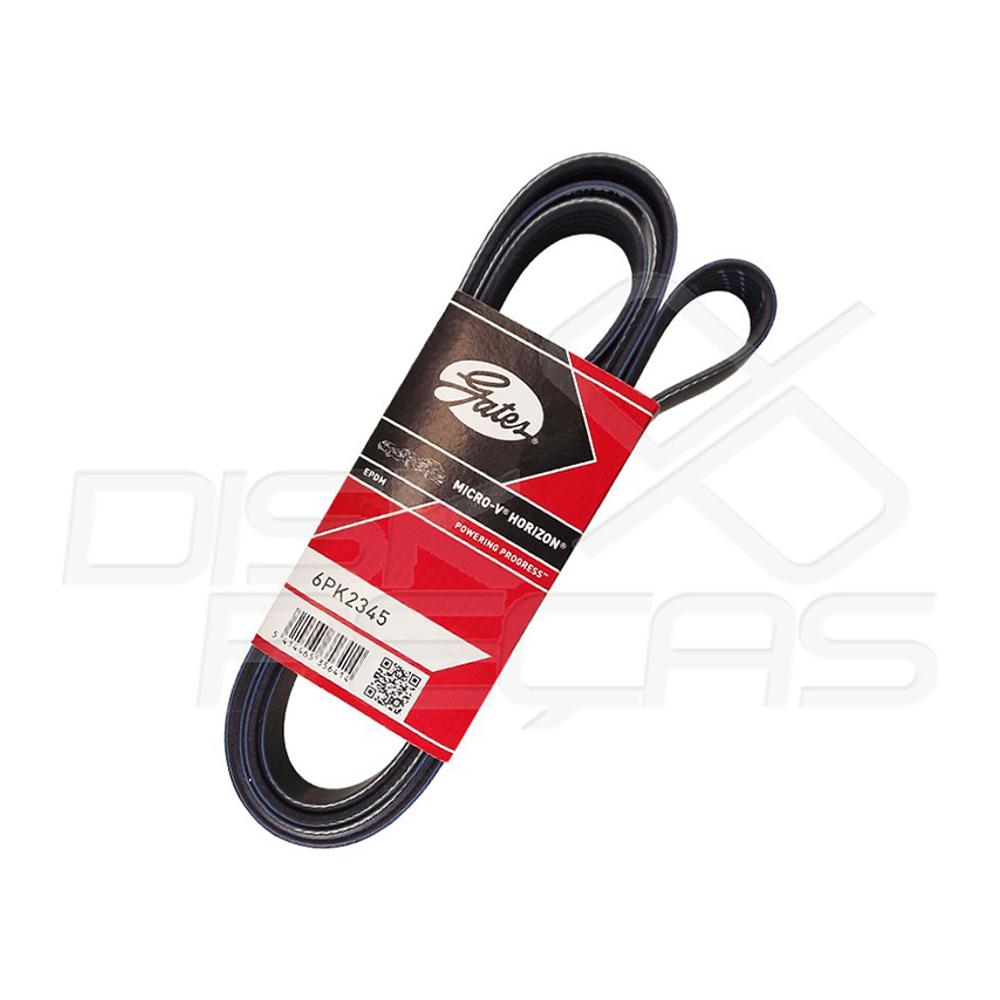 Correia de Acessórios Micro V 6 Aletas - GATES - 6PK2345 - (1)