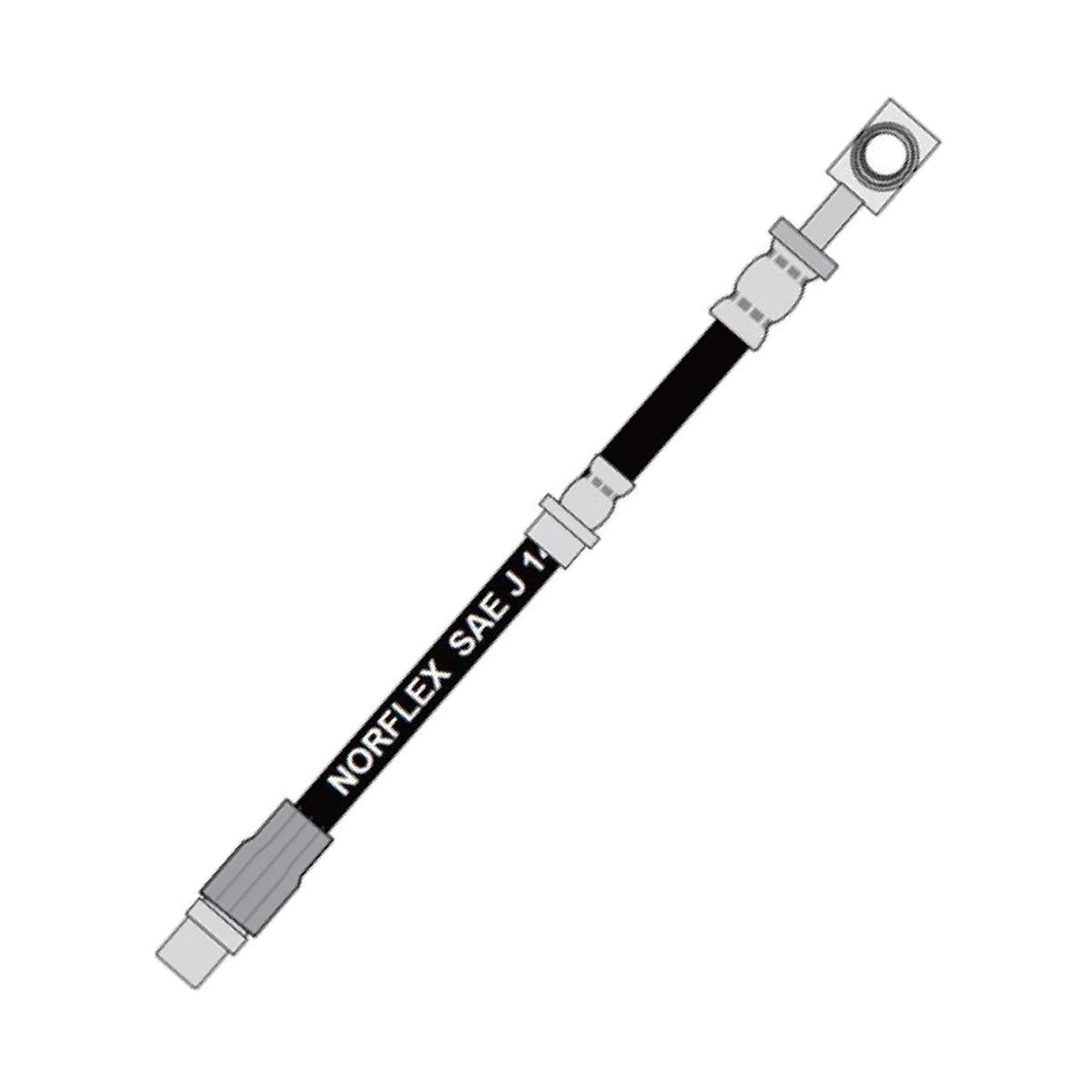 Mangueira Flexível de Freio Dianteiro - Norflex - 4102 - (1)
