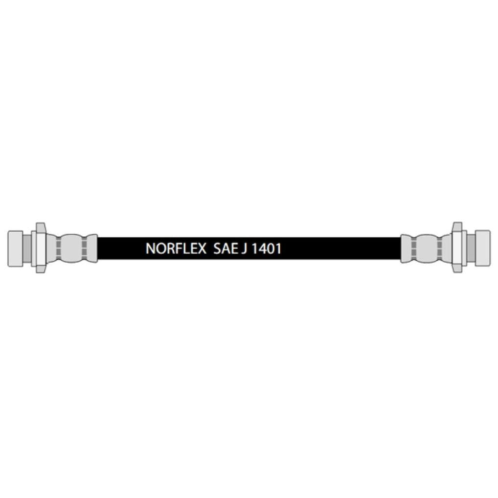 Mangueira Flexível de Freio Traseiro - Norflex - 6013 - (1)
