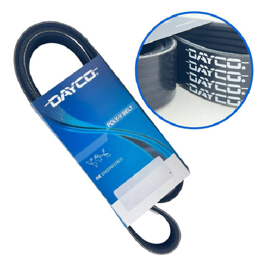Correia de Acessórios Poly-V PK 6 Lâminas 1715mm para Citroen Aircross e C3 Picasso - Dayco - 6PK1715 - (2)