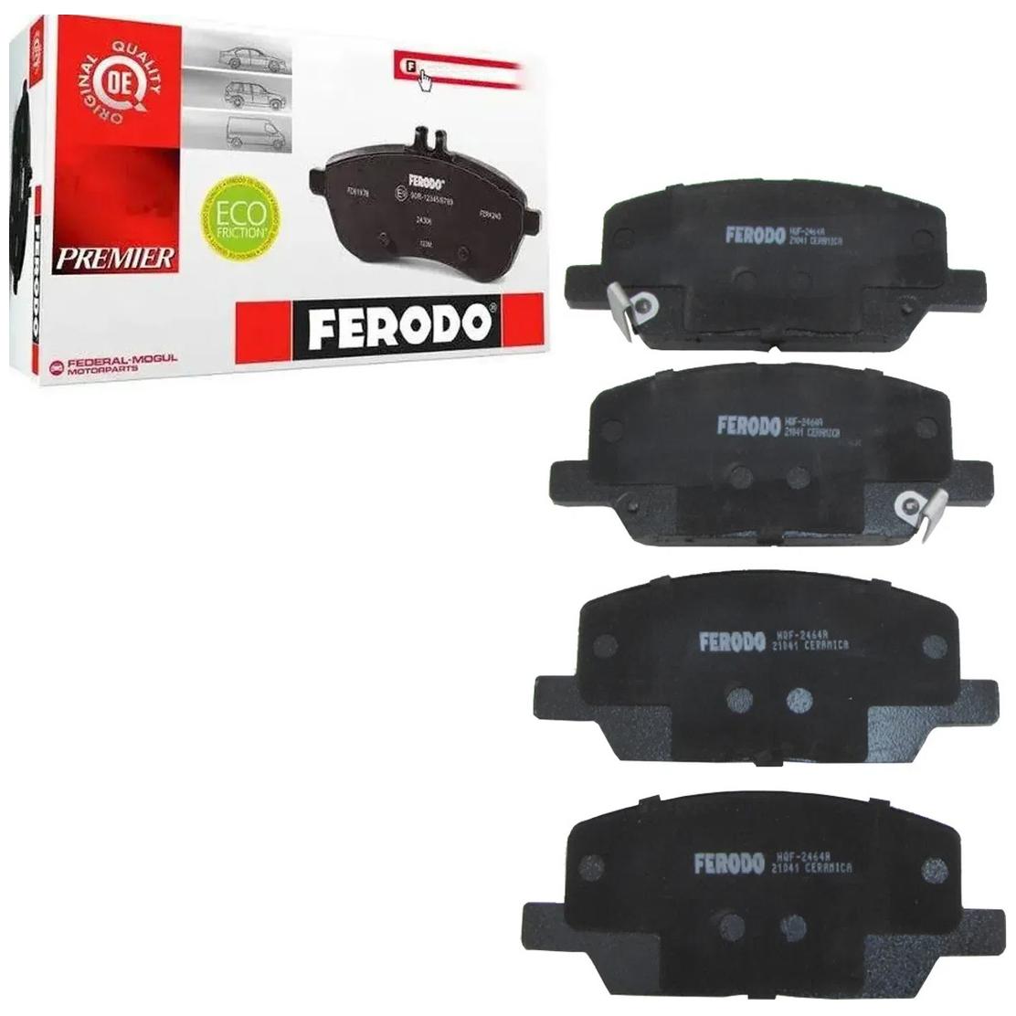 Pastilha de Freio Dianteira - FERODO - HQF-2464AC - (1)