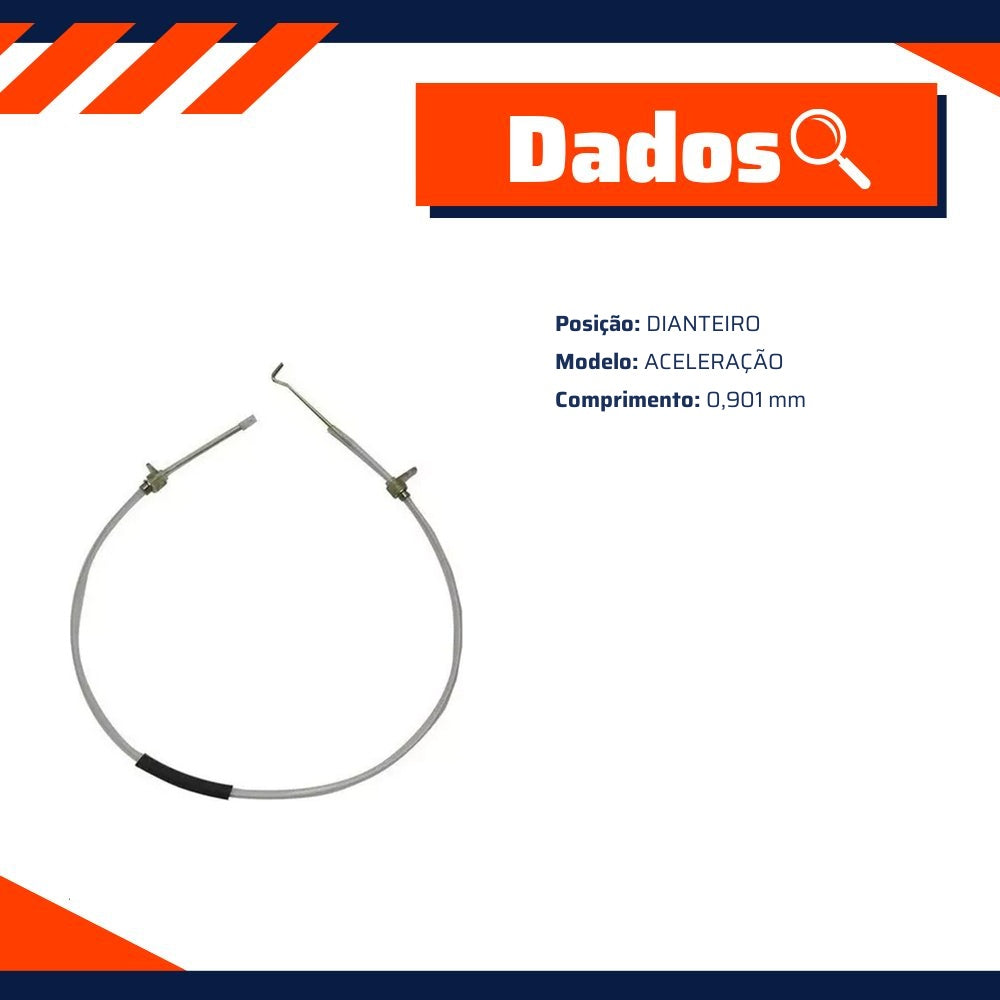Cabo de Comando do Acelerador para Volkswagen Passat - IKS - 1112 - (1)
