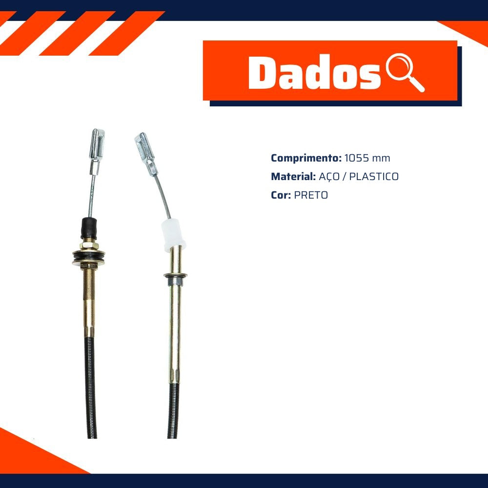 Cabo de Comando da Embreagem - IKS - 1305 - (3)