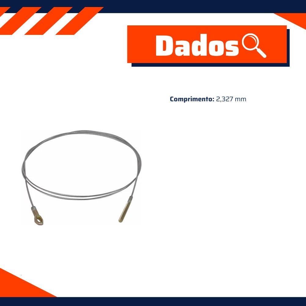 Cabo de Comando da Embreagem para Volkswagen Brasilia e Variant - IKS - 1312 - (7)