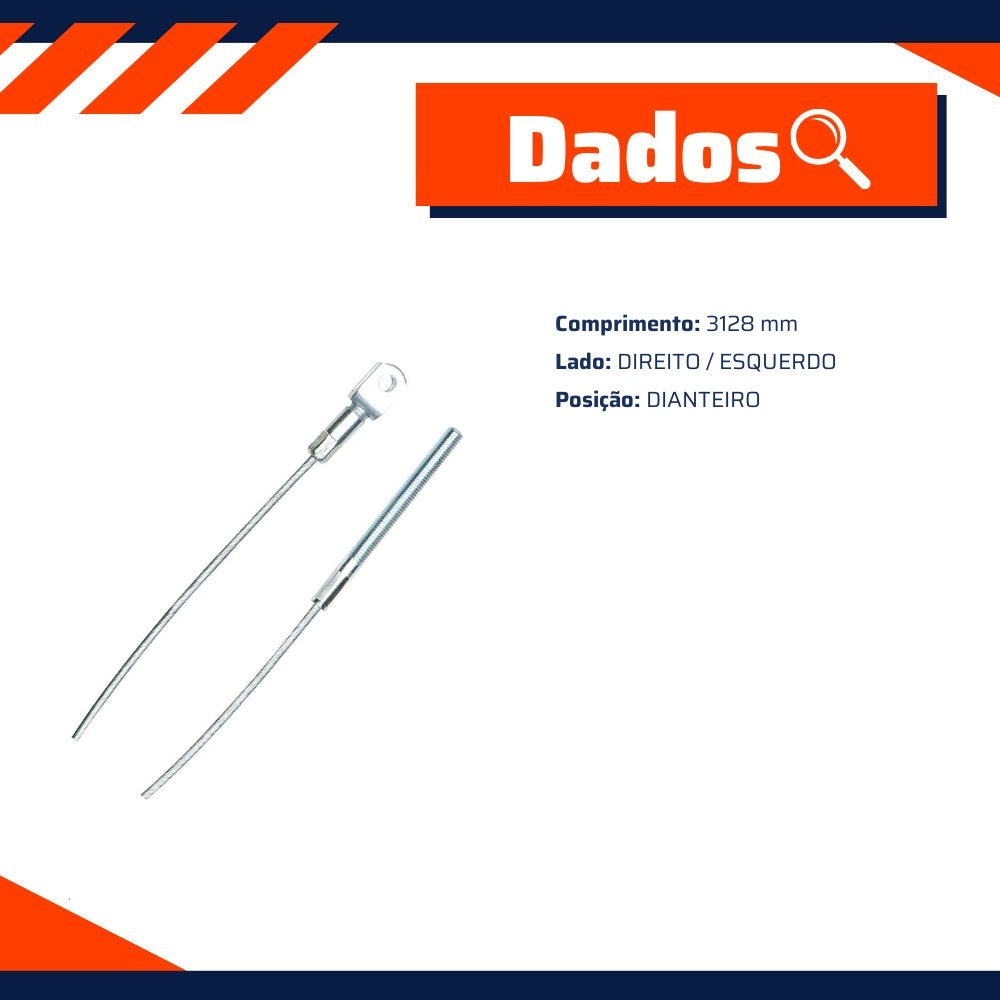 Cabo de Comando da Embreagem para Volkswagen Kombi - IKS - 1321 - (3)
