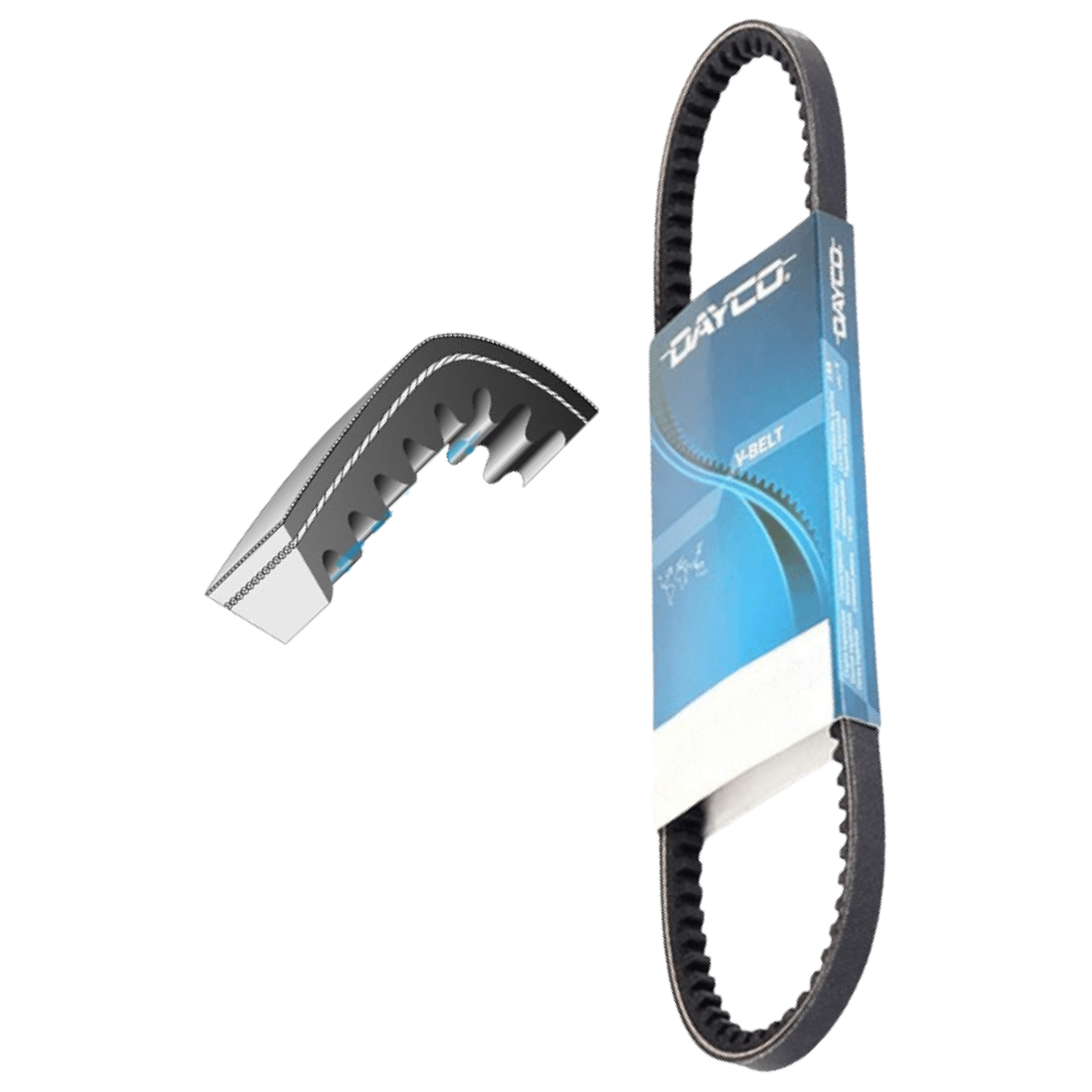 Correia de Acessórios Raw-Edge (V) para KIA Besta - Dayco - 13A1230C - (4)