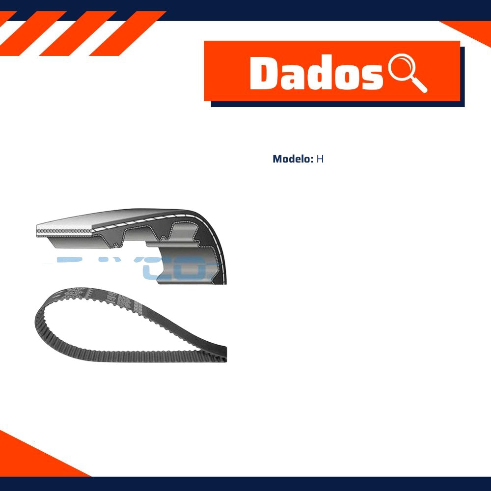 Correia Dentada Sincronizadora - Dayco - 168SHPN240H - (7)