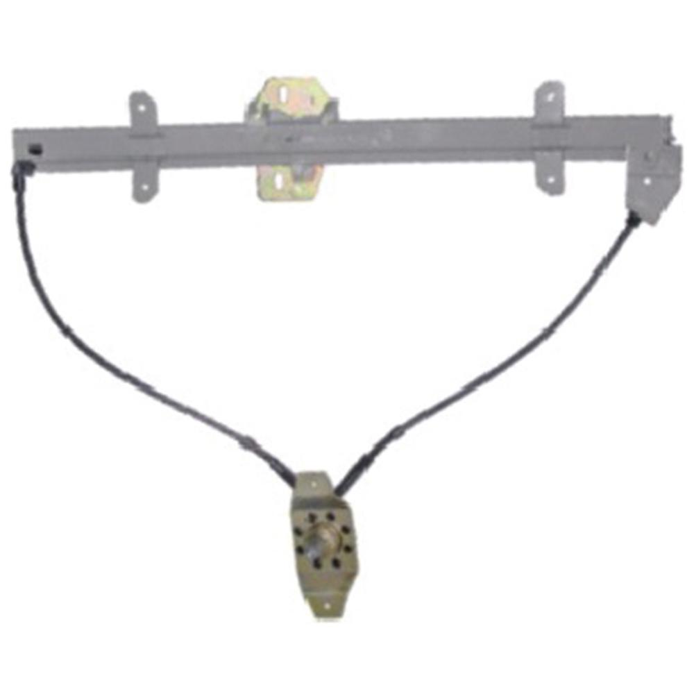 Máquina Mecânica do Vidro Dianteira Direita para Volkswagen Gol e Parati - Micro - 20740 - (7)