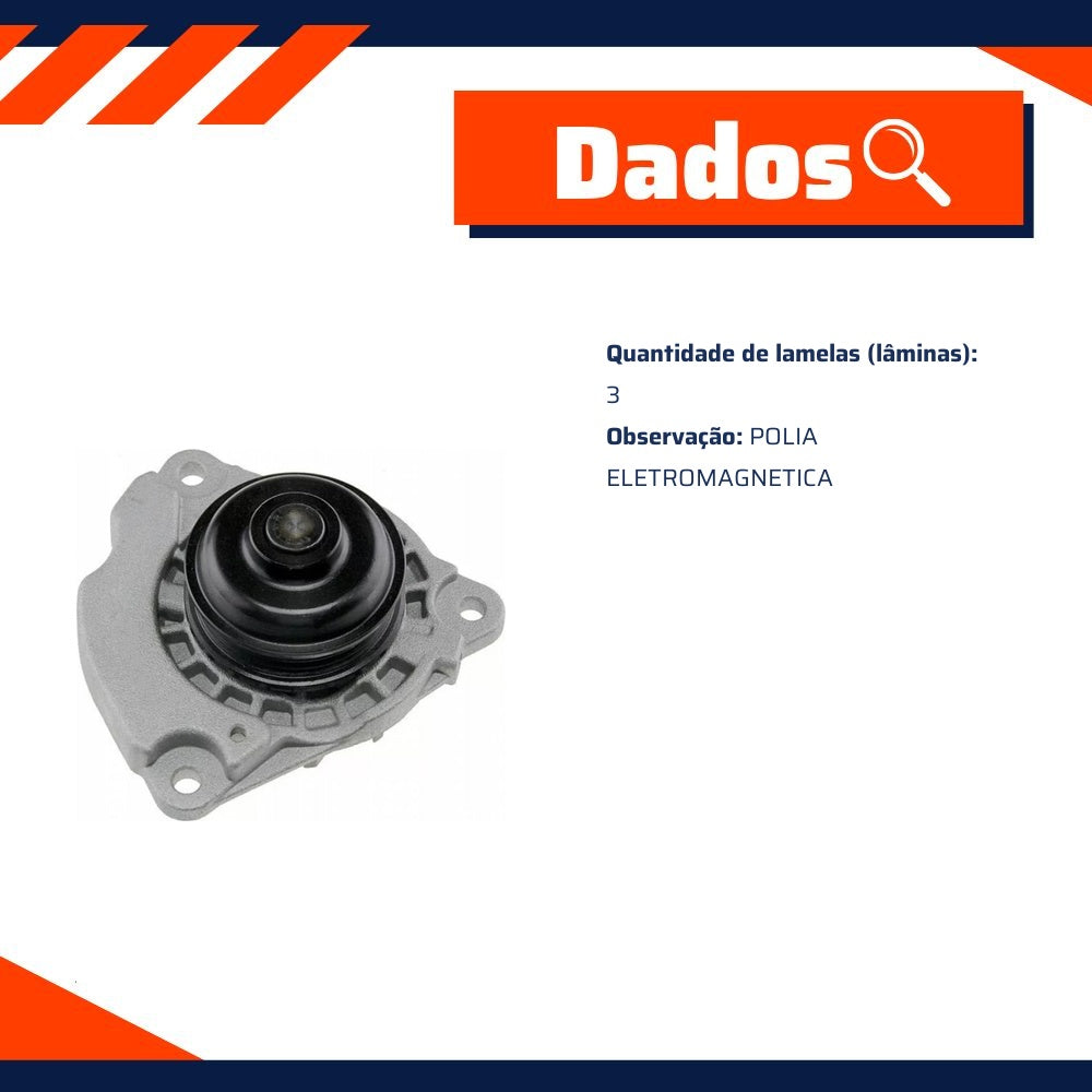 Bomba D'Água para Ford Fusion - Indisa - 204523 - (3)