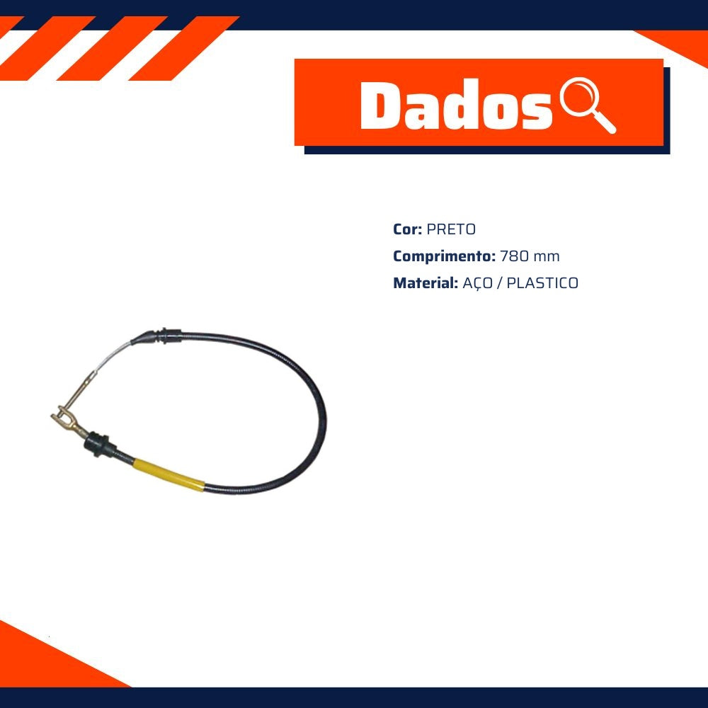 Cabo de Comando da Embreagem - IKS - 2302 - (7)