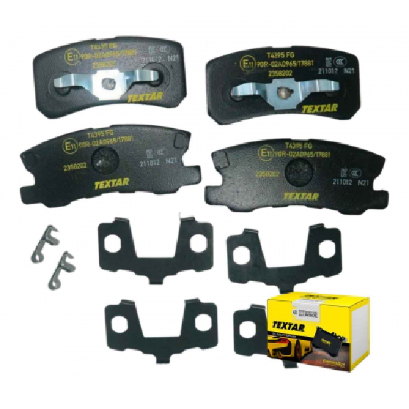 Pastilha de Freio Traseira - TEXTAR - 2358202 - (1)