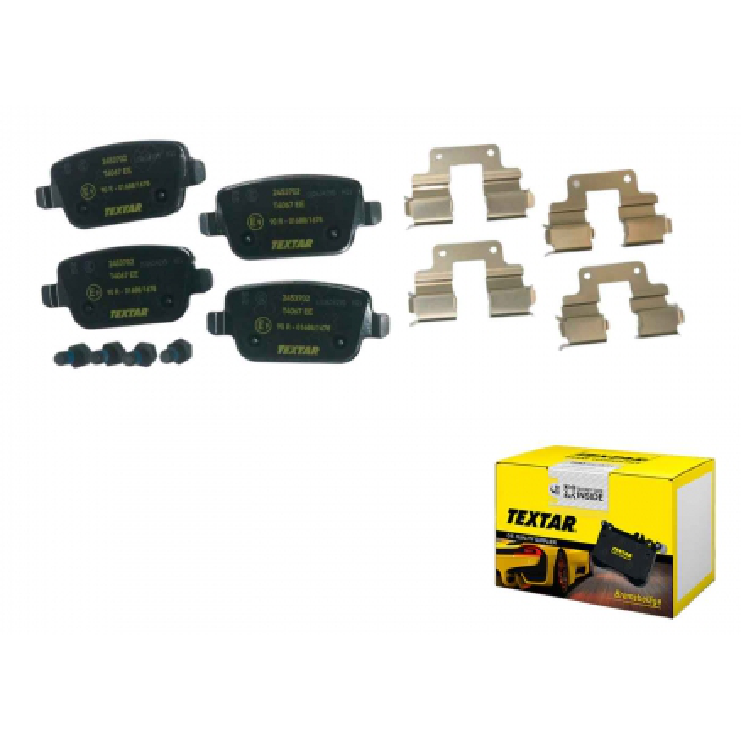 Pastilha de Freio Traseira - TEXTAR - 2453702 - (1)