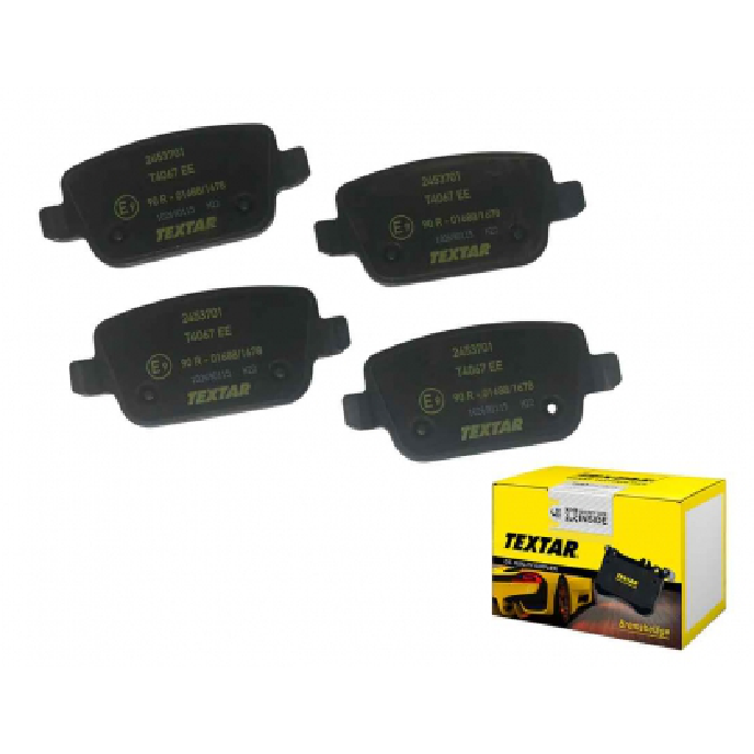 Pastilha de Freio Traseira - TEXTAR - 2453701 - (2)