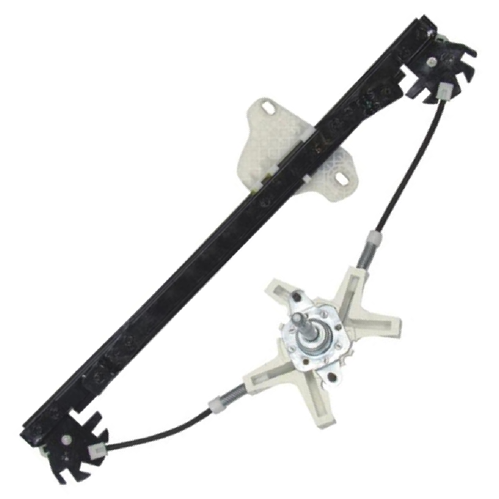 Máquina do Vidro Mecânico Traseiro Direito para Ford Fiesta e Fiesta Sedan - Micro - 30704 - (4)