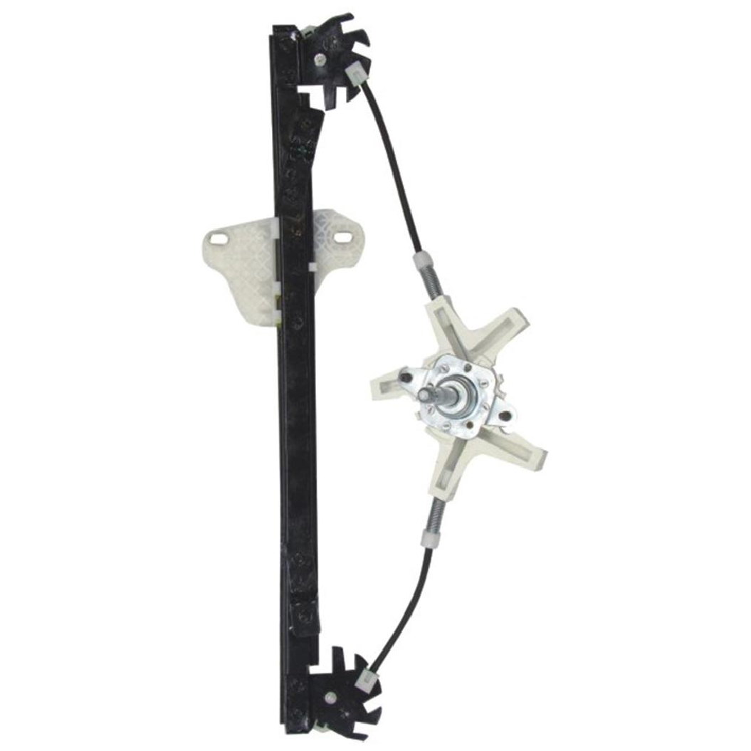 Máquina do Vidro Mecânico Traseiro Direito para Ford Fiesta e Fiesta Sedan - Micro - 30704 - (5)