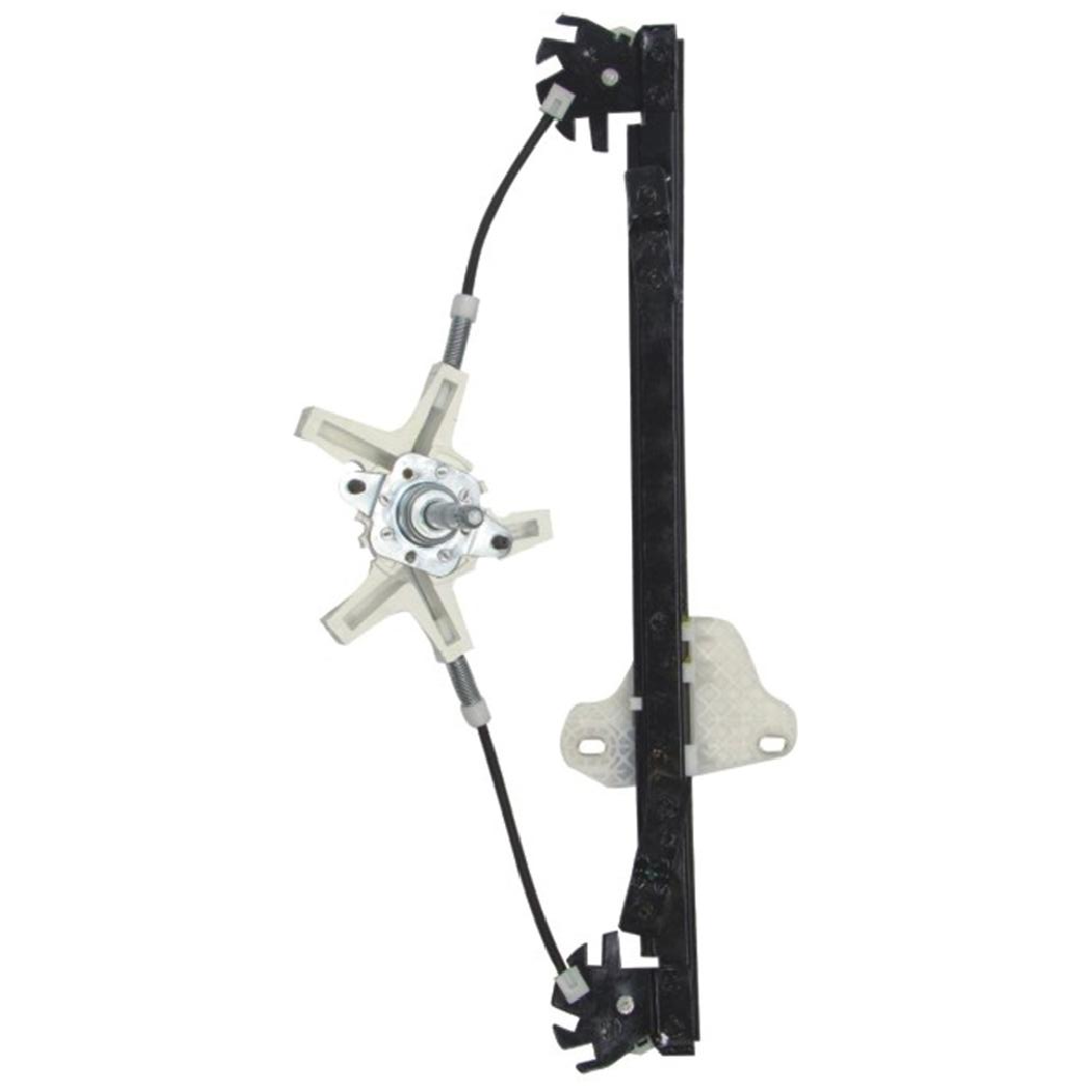 Máquina do Vidro Mecânico Traseiro Direito para Ford Fiesta e Fiesta Sedan - Micro - 30704 - (7)