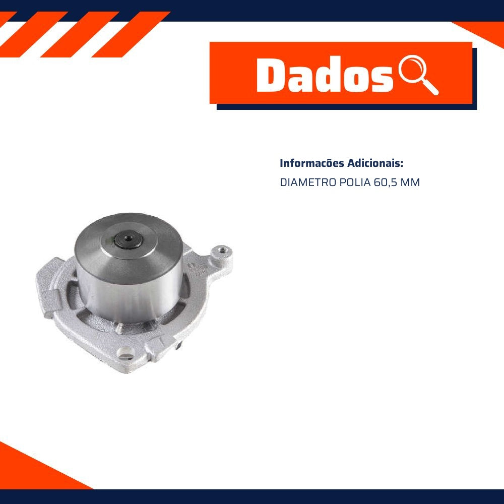 Bomba D'Água para Fiat Marea Weekend - Indisa - 352007 - (3)