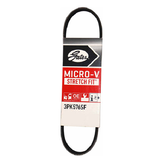 Correia de Acessórios Micro-V Elástica PK - GATES - 3PK0576SF - (1)
