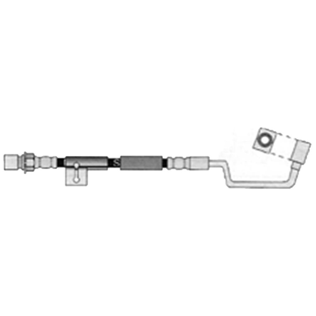 Mangueira Flexível de Freio Dianteiro - Norflex - 4073 - (1)