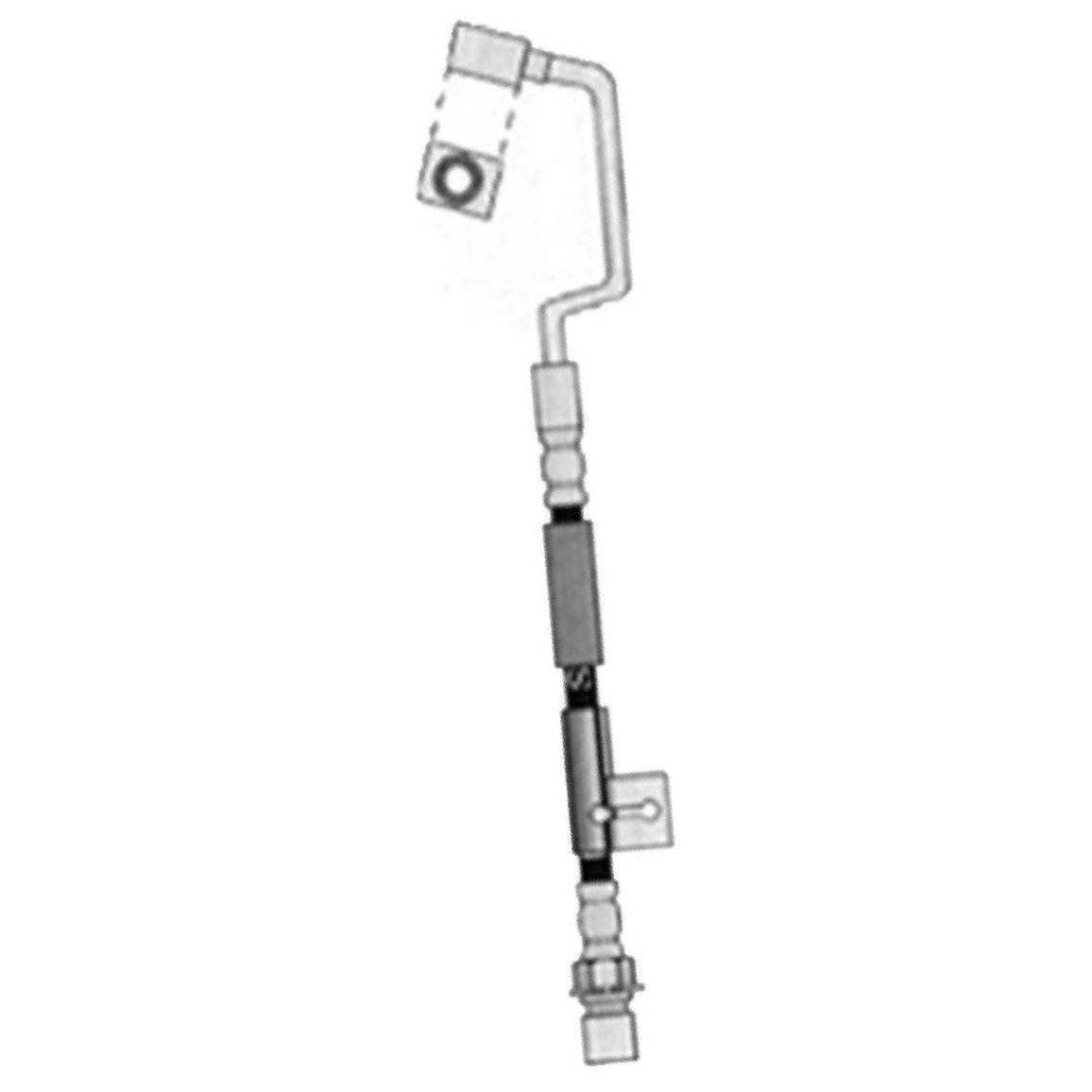 Mangueira Flexível de Freio Dianteiro para Chevrolet Blazer e Silverado - Norflex - 4073A - (4)